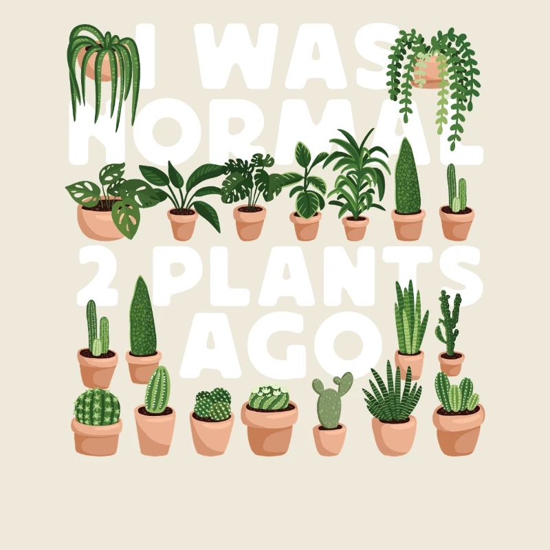 Amateur de plantes jardinant J’étais normal