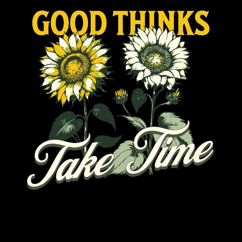 Good Thinks Gute Gedanken Sonnenblumen Sommer Vibe