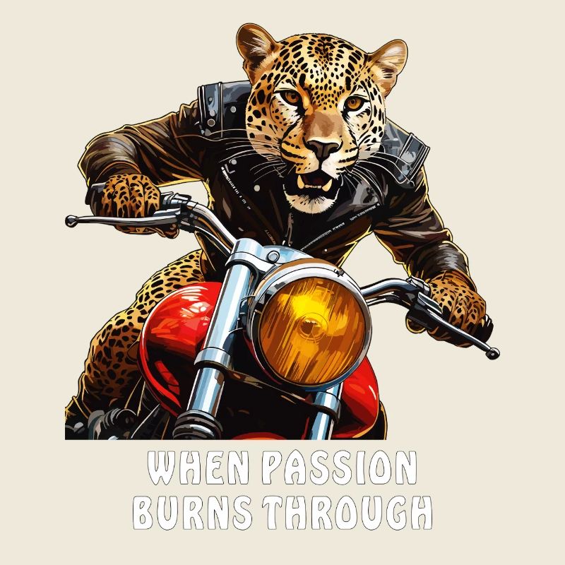 MOTORCYCLE WHEN PASSION BURNS THROUGH