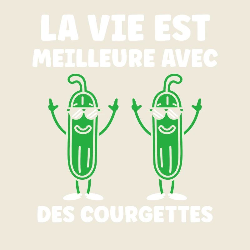 Humour Courgette