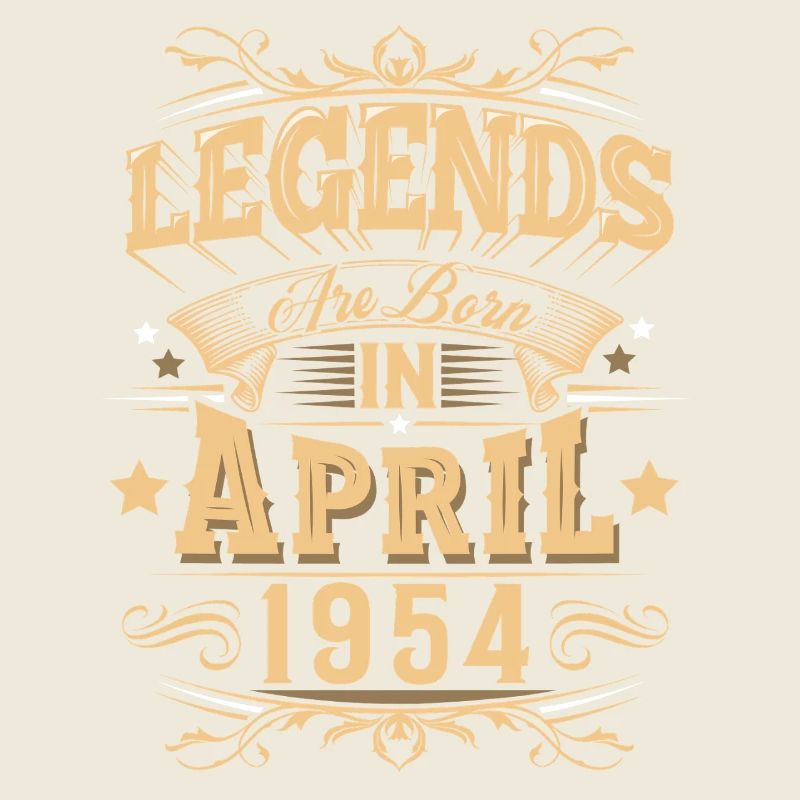 April 1954 Geburtstag Legende