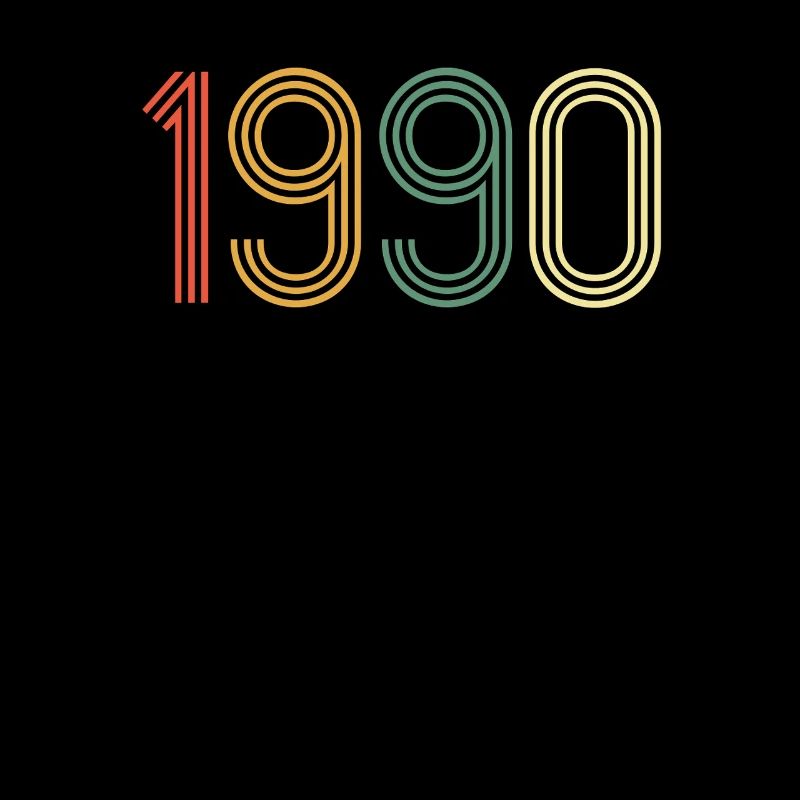 1990-talet vintage födelsedagspresent retro