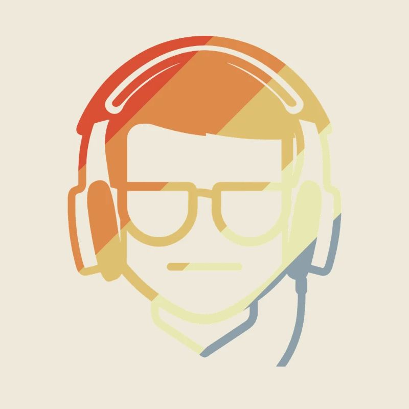 Gamer Dessin Rétro