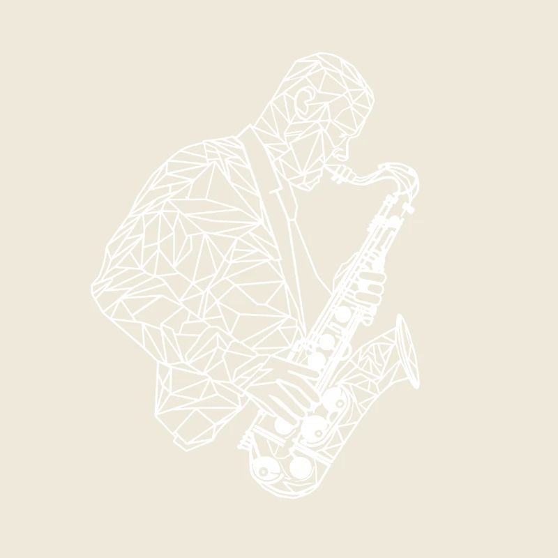 Dessin de saxophoniste