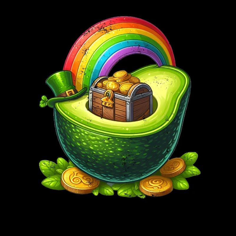 Avocado St. Patricks Day