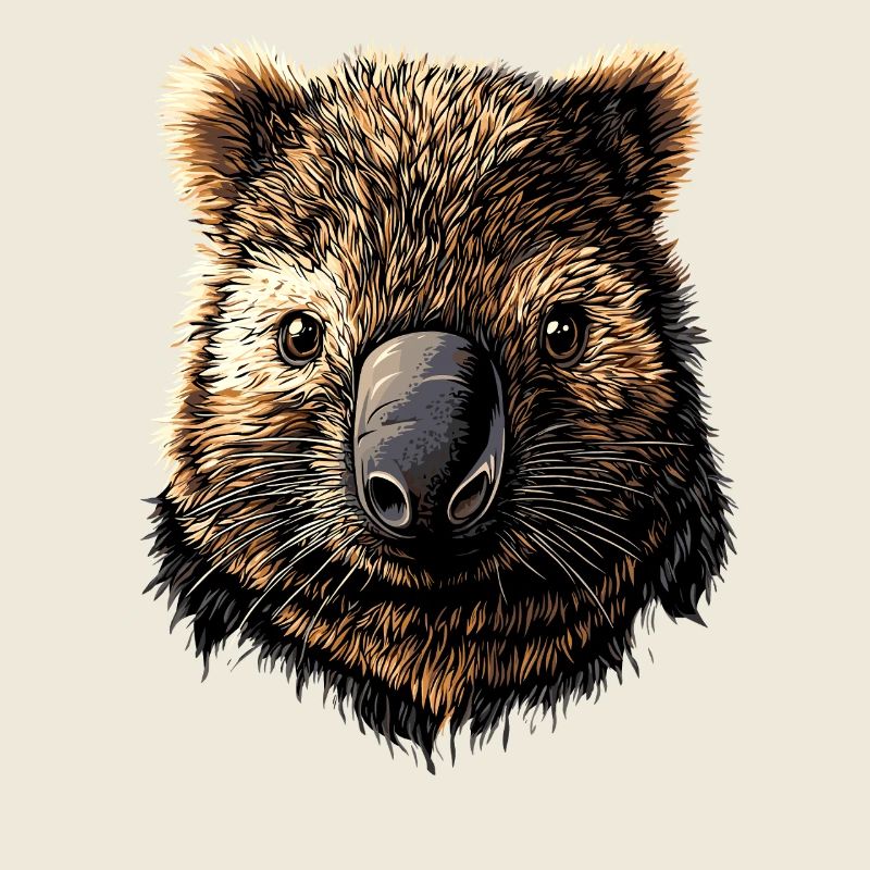 Wombat Australie Marsupial Mignon Wombat