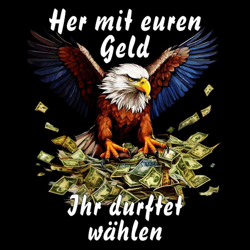 Her mit euren Geld Ihr durftet wählen