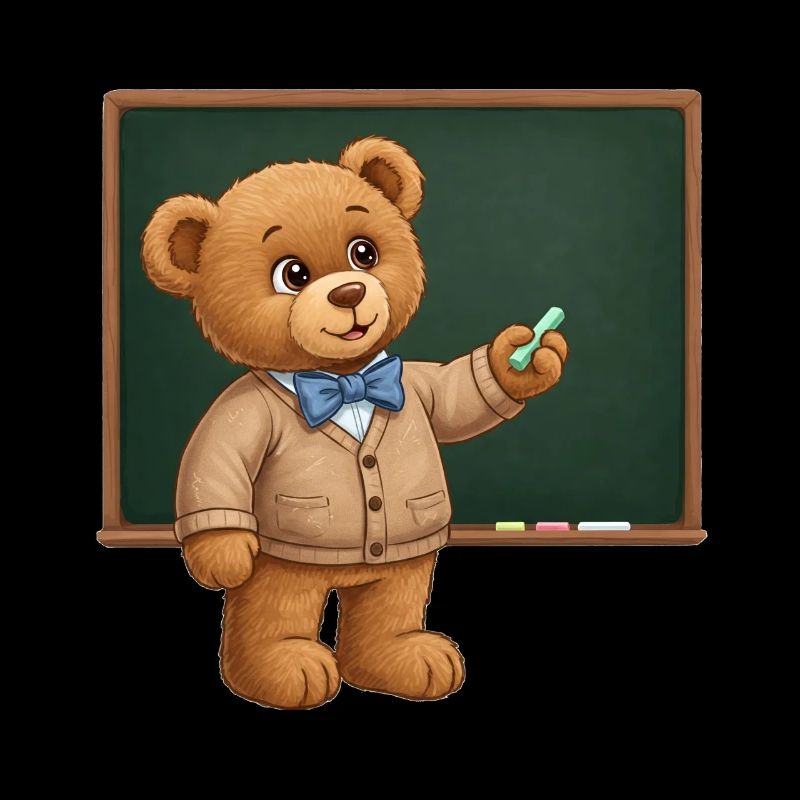 Teddybär Lehrer