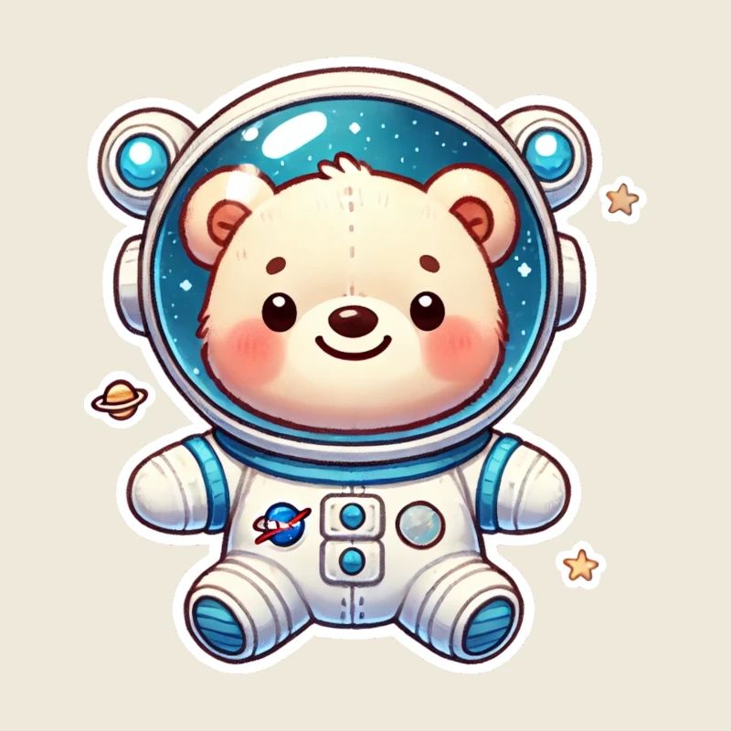Teddy Bear Astronaut