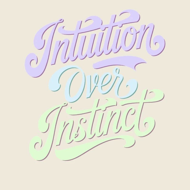 L’intuition plutôt que l’instinct Inspirant