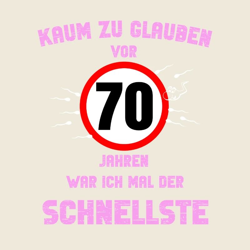 70 runder Geburtstag Geschenk Party Spruch Idee