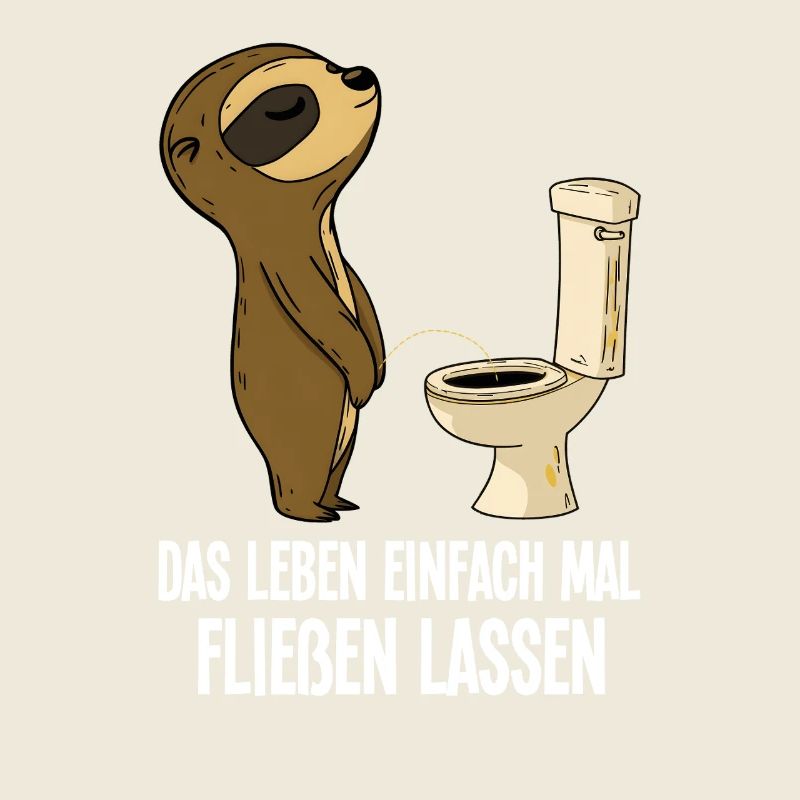 Sloth Live Funny Just Let It Flow