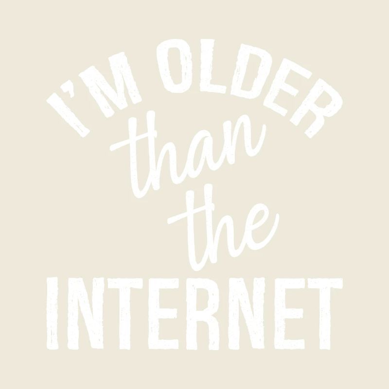 Je suis plus vieux qu’Internet