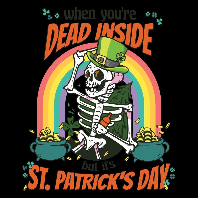 Wenn du innerlich tot bist, aber es ist St. Patrick's