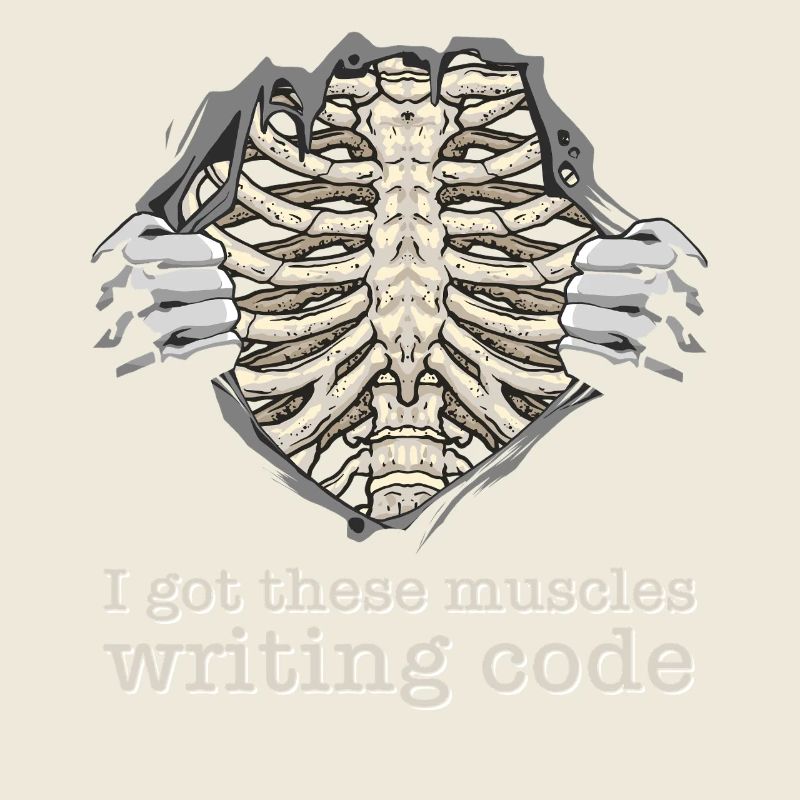 I Got These Muscles Writing Code for Nerd Geek