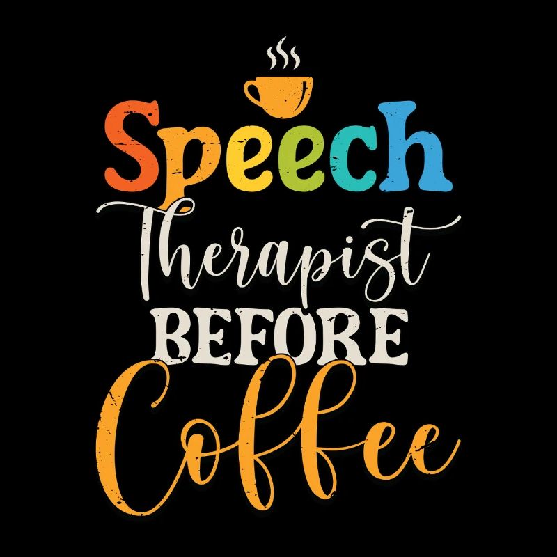 Speech Therapist Before Physiotherapy Coffee Lover