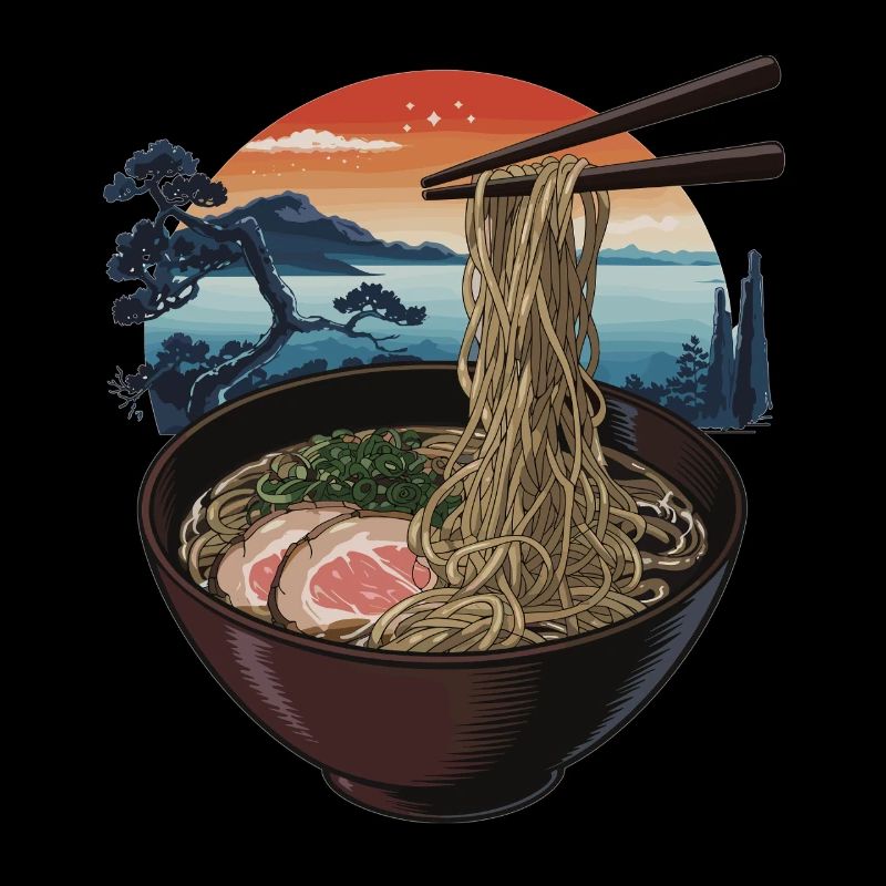 Art japonais du ramen
