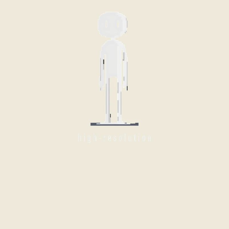 Drôle Pixel Stick Figure Absurde Humour Informatique