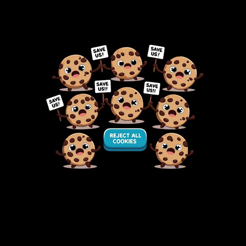 Cookie Rebellion - Conception amusante de protestation de biscuits