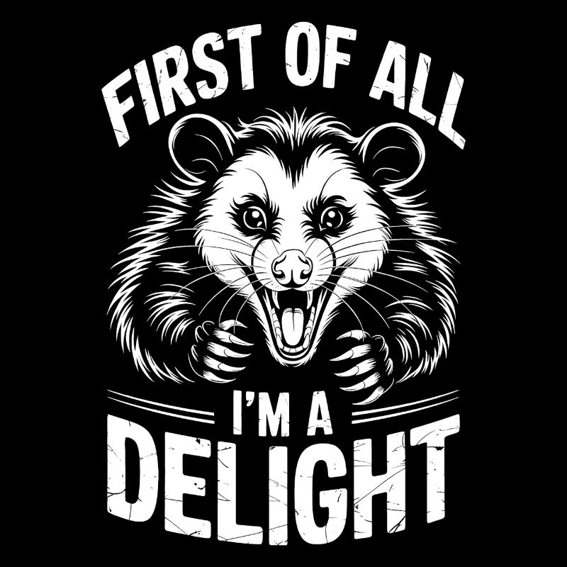 Opossum Spruch Lustiges Opossums Geschenk