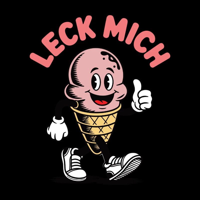 Leck mich - Eistüte