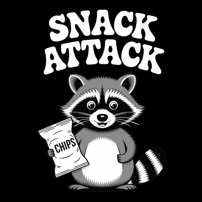 Chips and raccoon