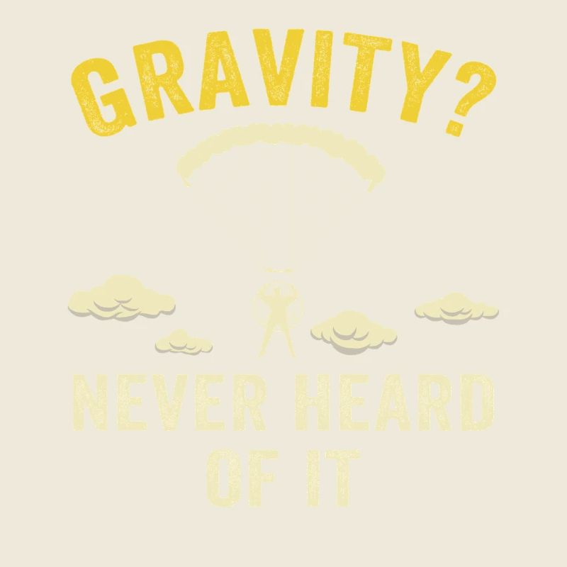 Mème hilarant de gravité de paramoteur