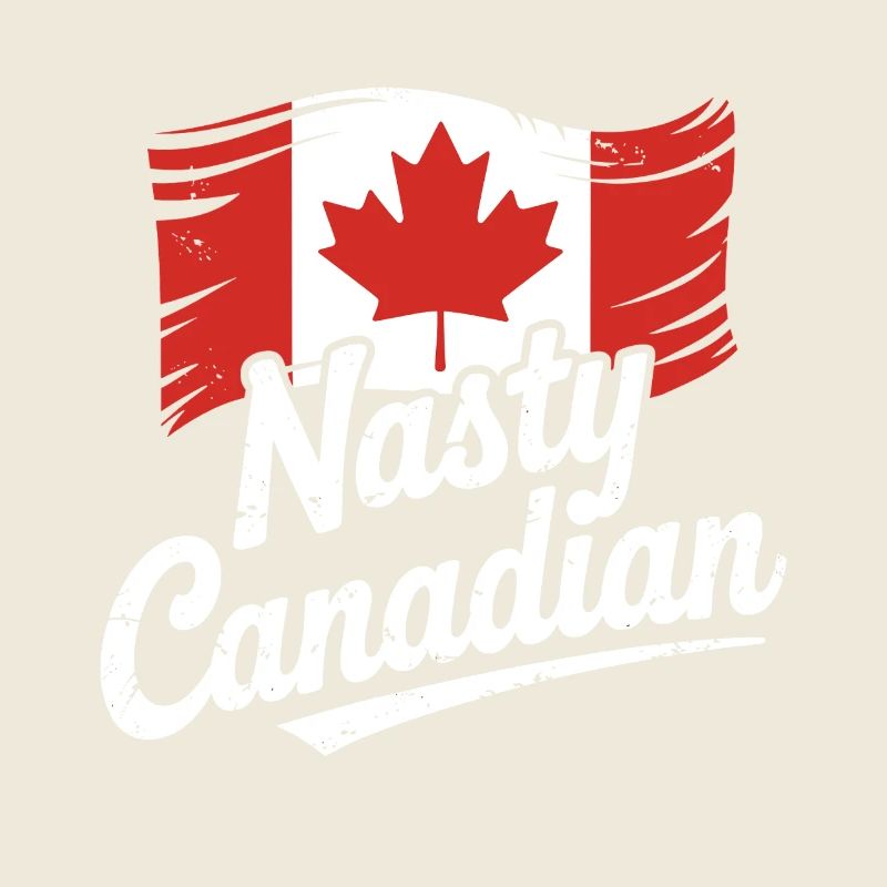 Méchant Canadien Drôle Canada Érable Coups de Coude