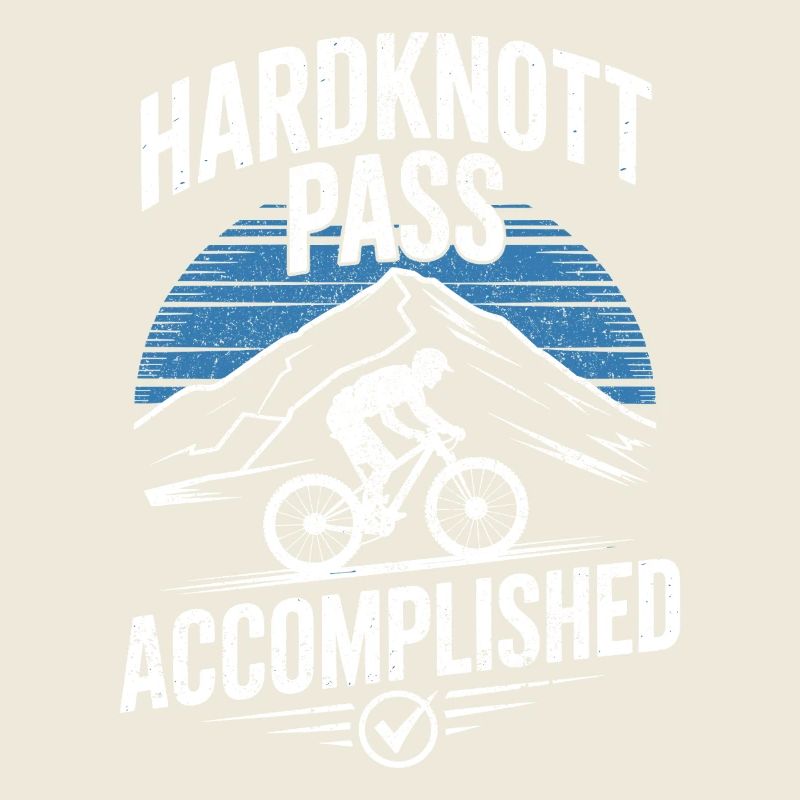Hardknott Pass Erfolgreicher Biker-Radfahrer
