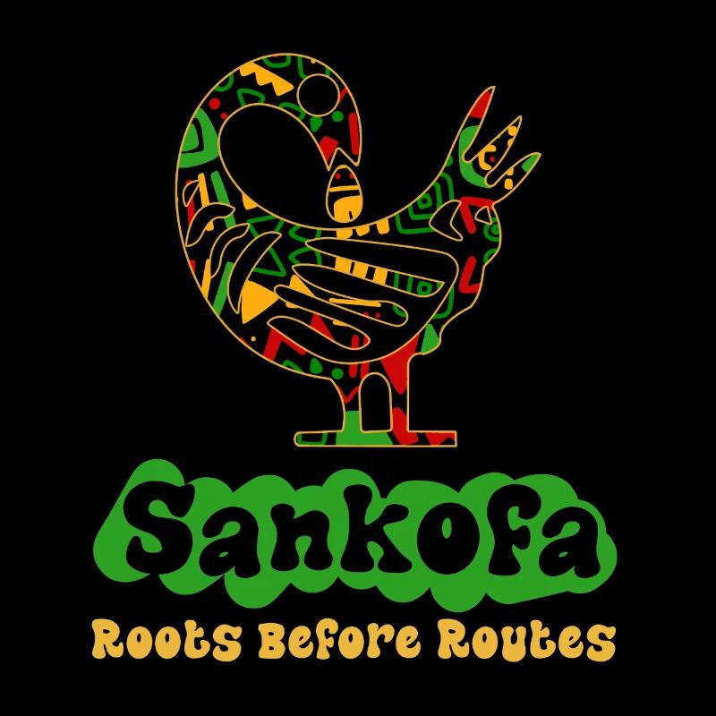 Sankofa Symbol Adinkra Ghana Black