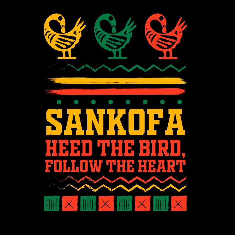 Sankofa Symbol Adinkra Ghana Black