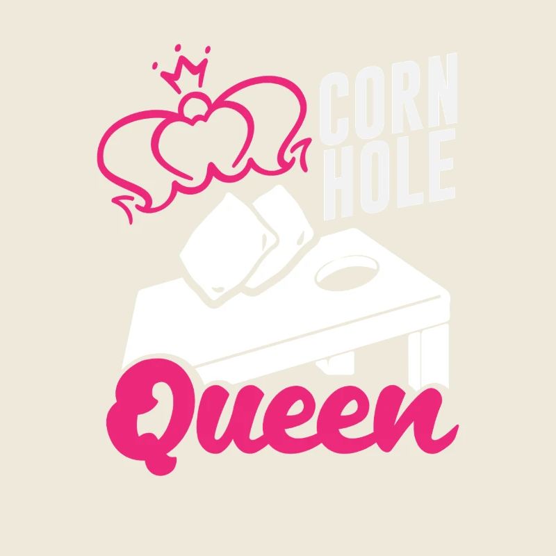 Joueur de Cornhole Queen