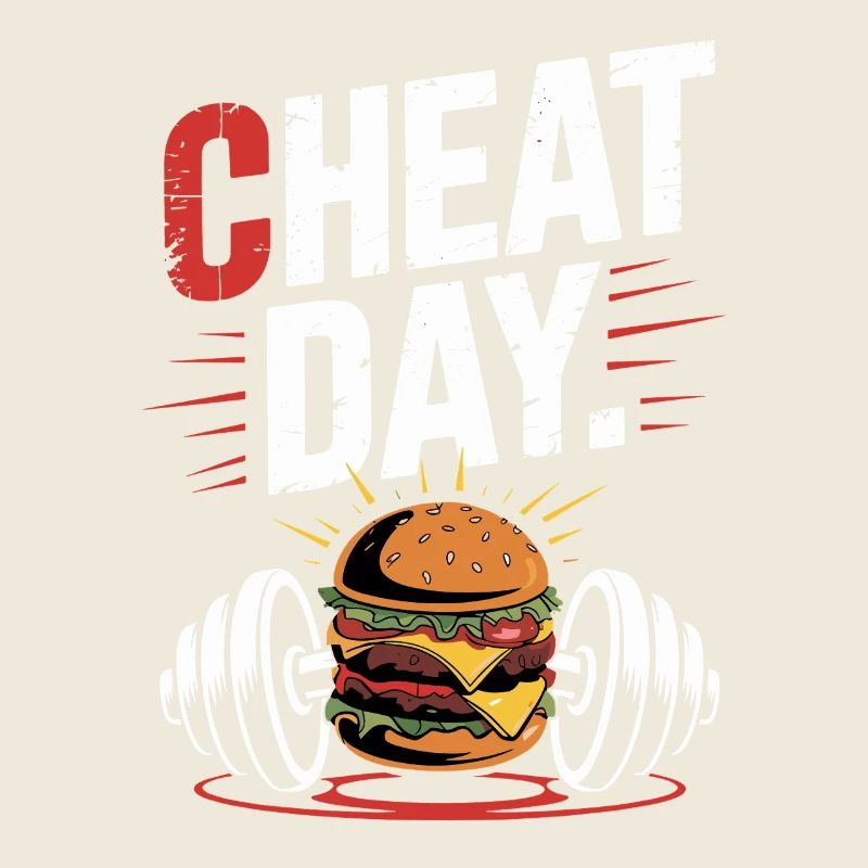 Cheat Day Fitness Genuss Pause Training Workout