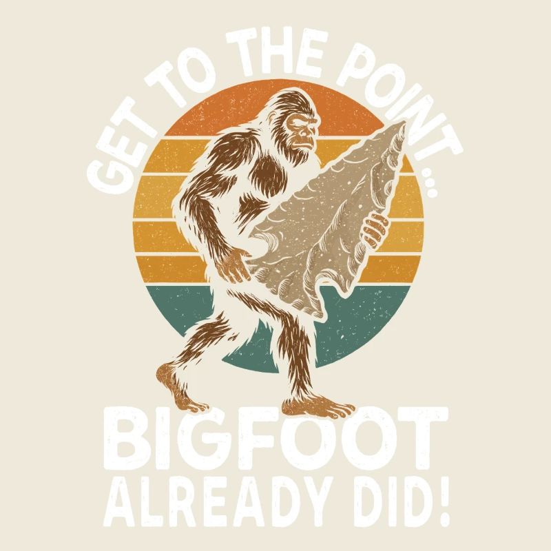 Bigfoot Feuerstein Steinbearbeitung Pfeilspitzen