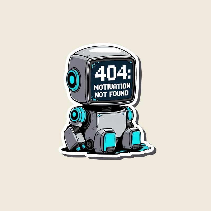 404 Motivation Not Found – Roboter am Limit