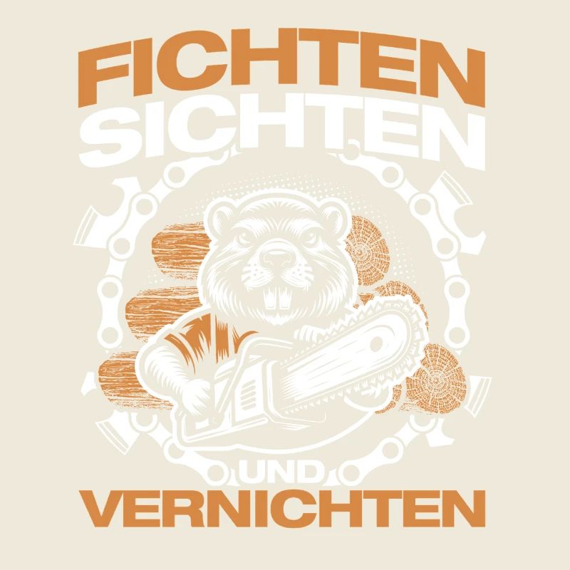 Spruce sifting, woodworking, lumberjack, forestry work