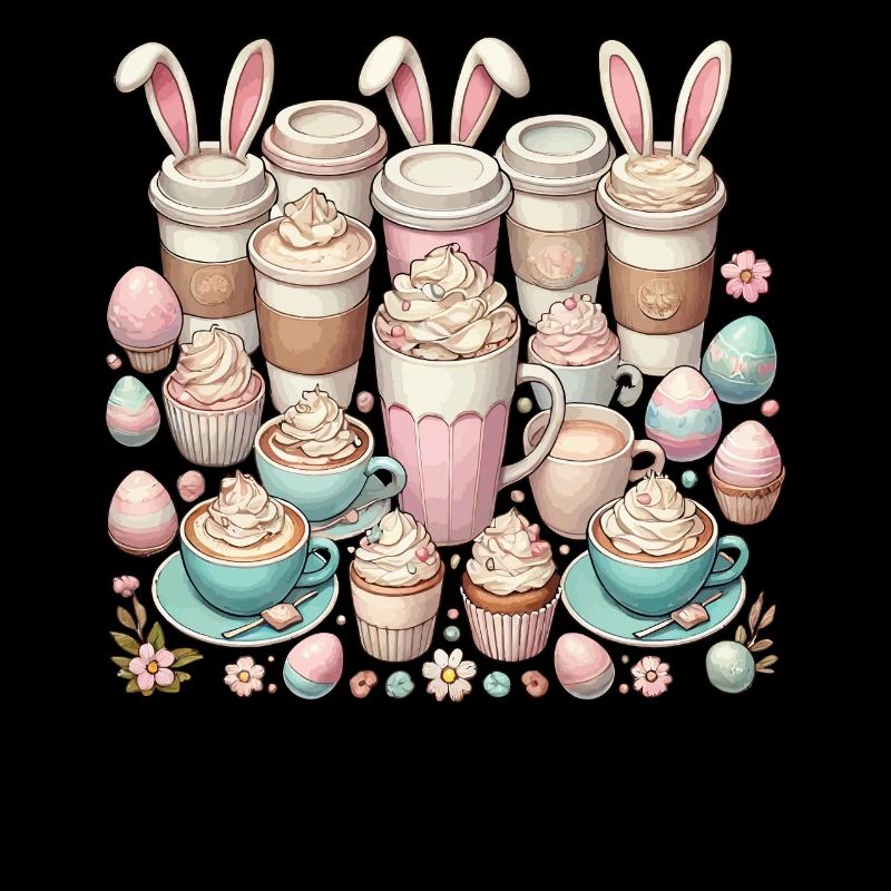 Easter Coffee Lover Easter Bunny Mugs