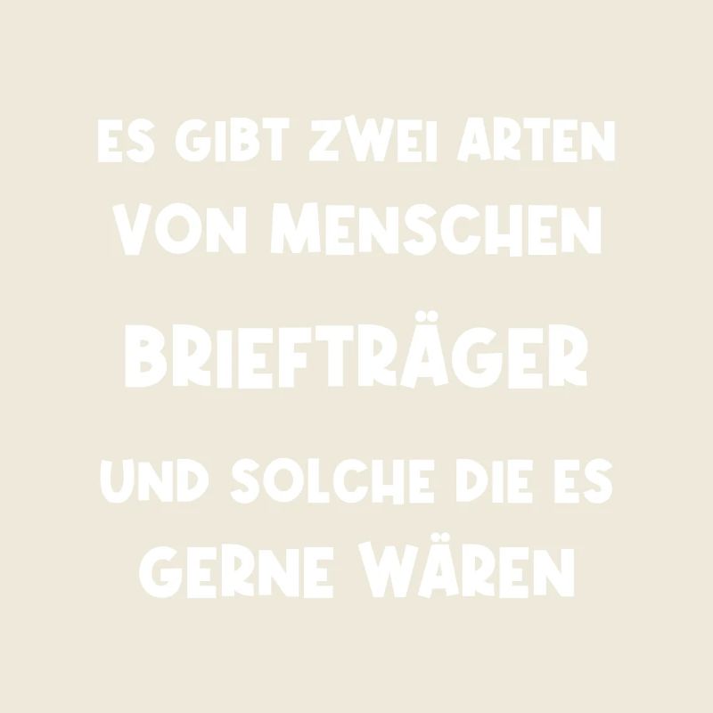 Briefträger Lustiger Postbote