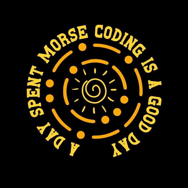 Morsecode Code Morse Une journée passée à coder Morse