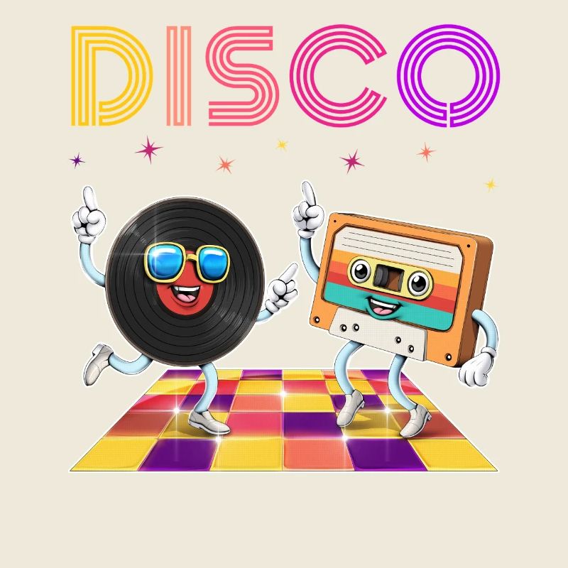 Soirée dansante disco rétro