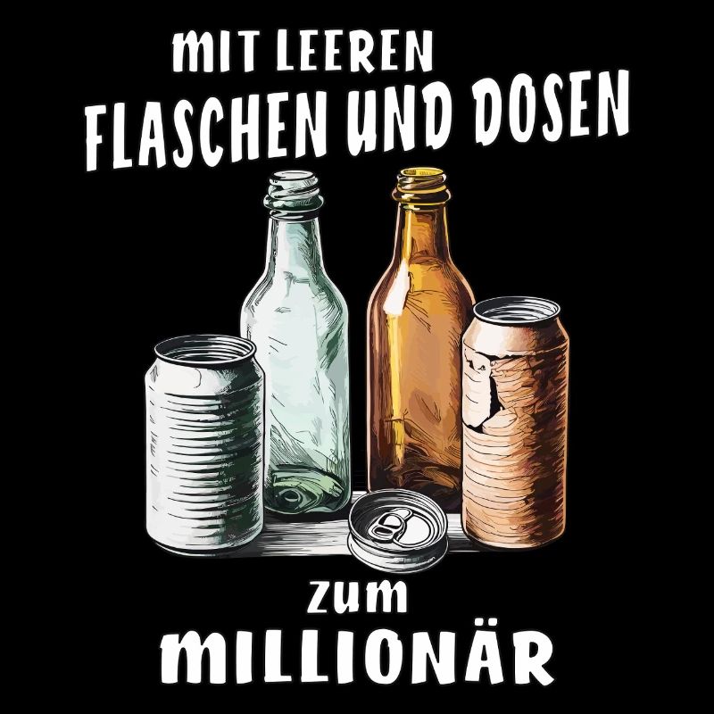 BECOMING A MILLIONAIRE WITH BOTTLES AND CANS