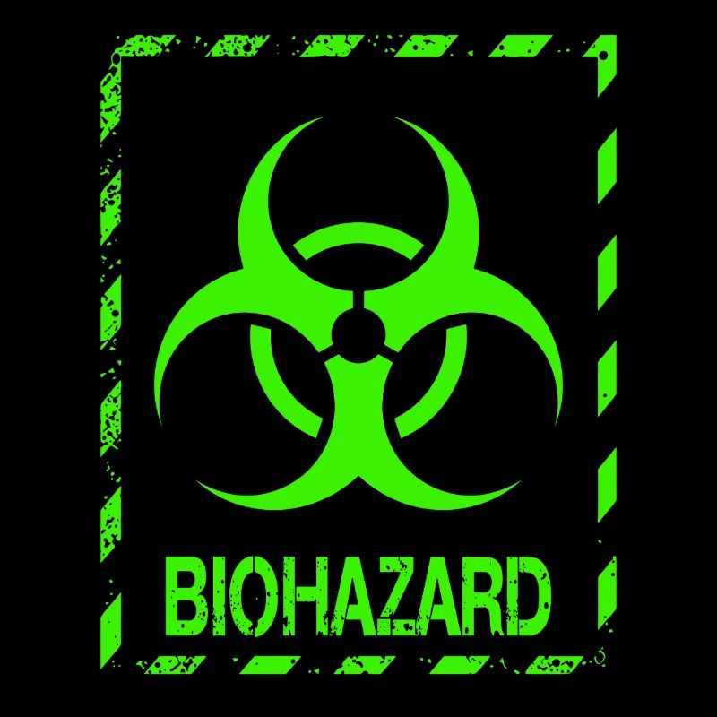 Biohazard Grunge Zombies Apocalypse Horror