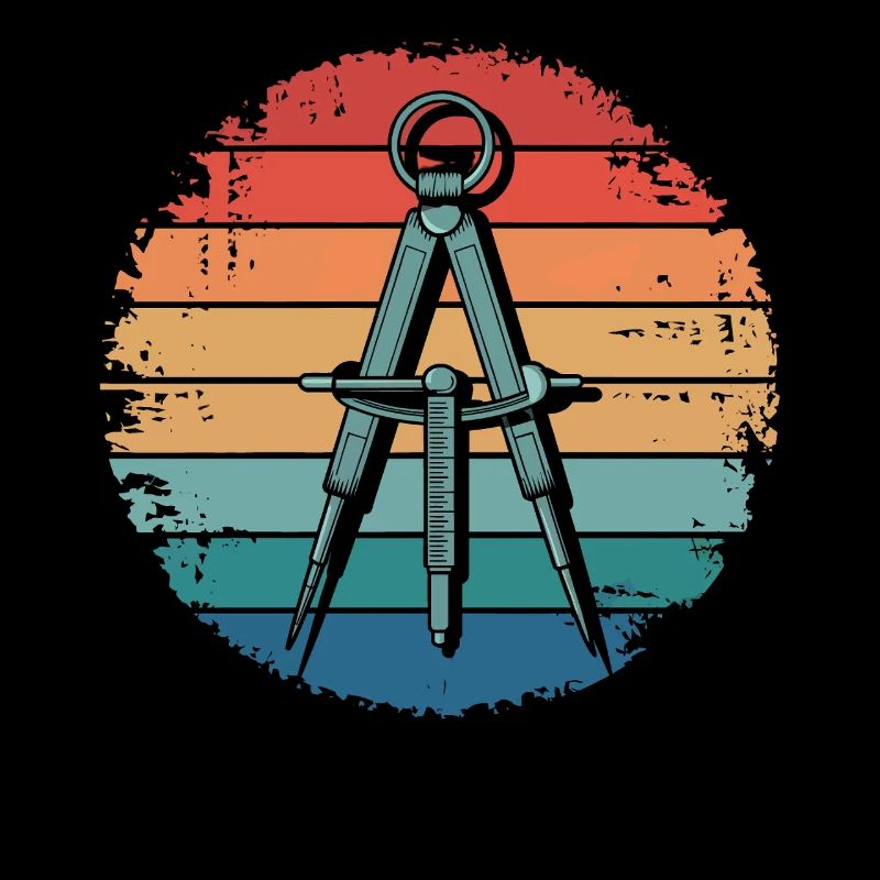 Vintage Architect Compass Architecture Gifts