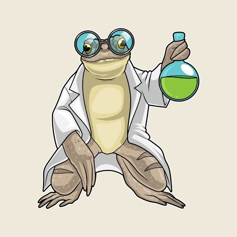 Tube à essai Frog Scientist