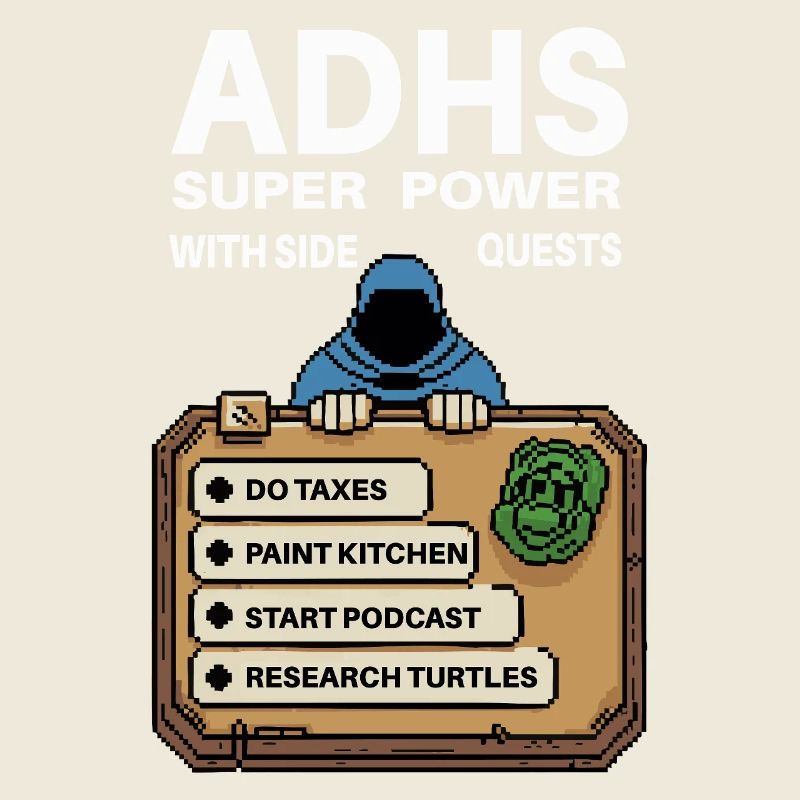 ADHS Superkraft – Side-Quest Held Shirt