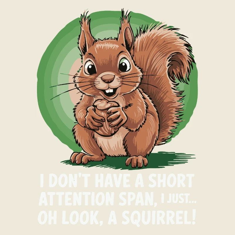 TDAH ? Oh regardez, un écureuil !