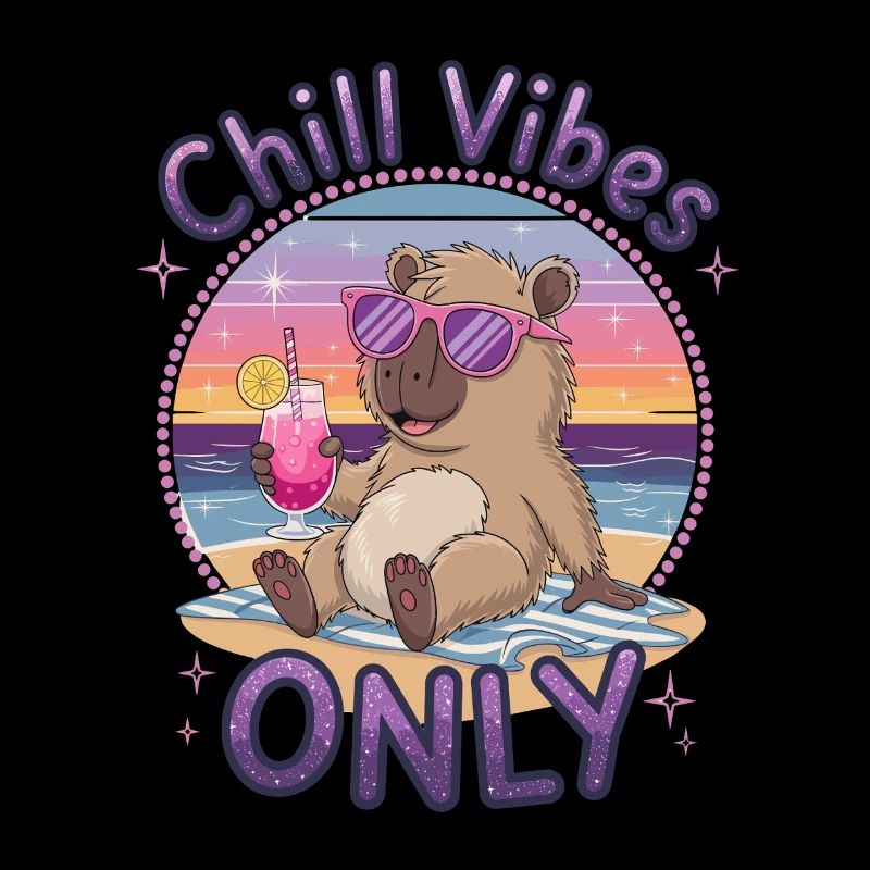 Chill Vibes Only Sommer Strandurlaub