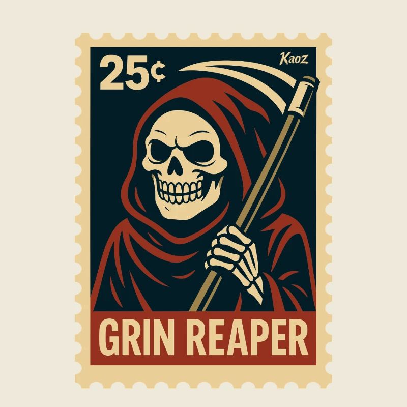 Der grinsende Sensenmann