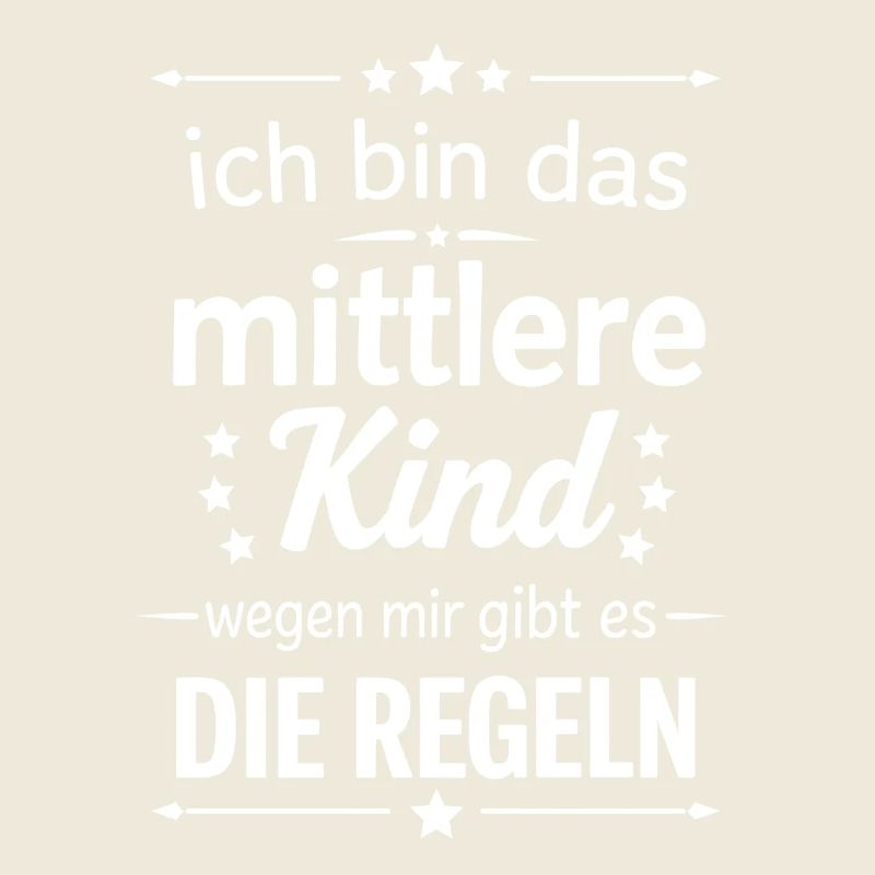 Enfant du milieu : à cause de moi, il y a des règles