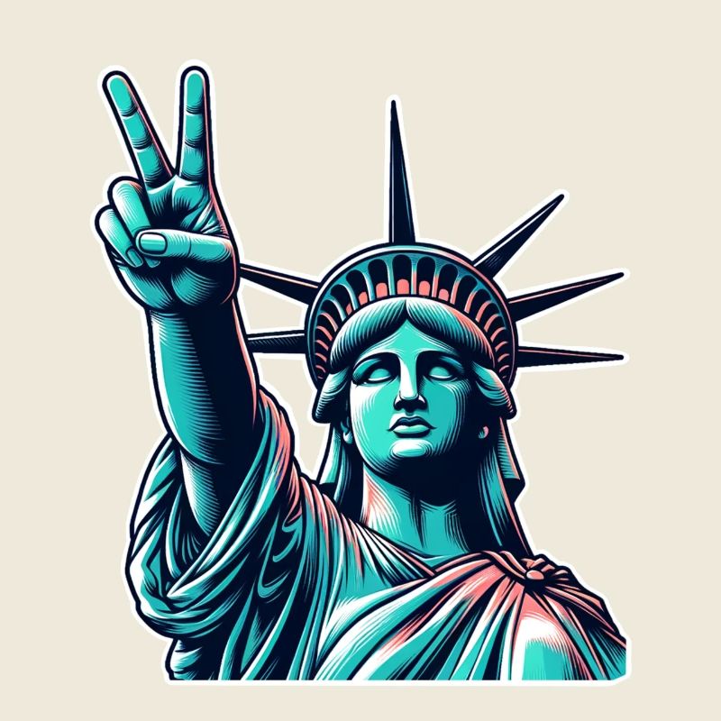 Freiheitsstatue Peace